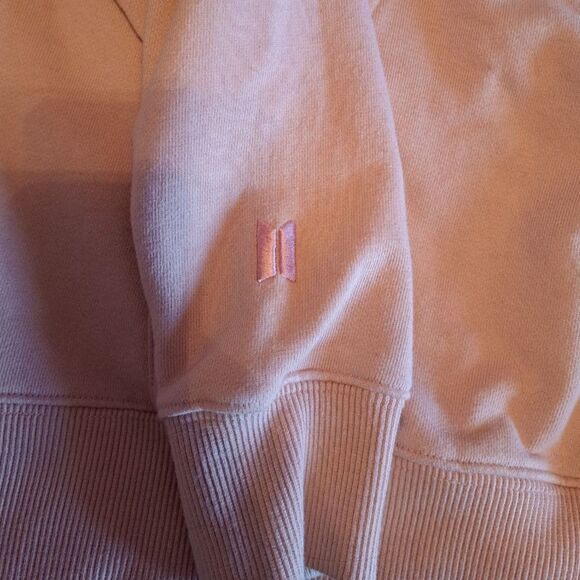 BTS x Fila Dynamite Pink Hoodie With Big Back Pattern Size Small - Picture 6 of 13